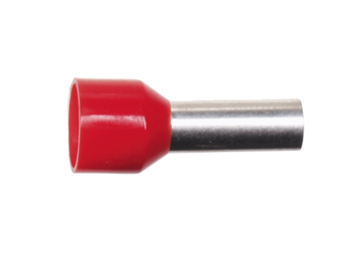 Adereindhulzen rood 10,0 mm² (100 stuks)