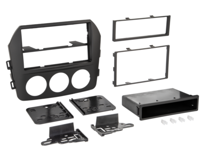 2-DIN radioframe met compartiment Mazda Miata/MX-5 2009-2015