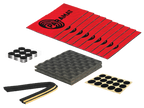 Paramat-set voor geluidsisolatie van luidsprekers – complete set – artikel 300-9001