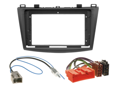 ACV 9 inch radio-inbouwkit voor Mazda 3 antenne – artikel 691170-91-1-1