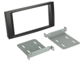 2-DIN radiokap VW T5 2003-2015/Touareg 2003-2010 zwart