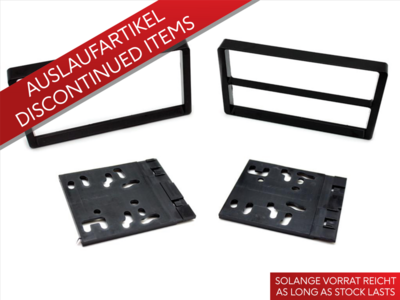 2-DIN radioframe Ford/Mazda/Mercury zwart