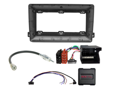 ACV 9 inch radio-inbouwkit voor Ford C-Max/Focus/Kuga/S-Max 40Pin SWC/antenne – artikel 691114-92-1-2