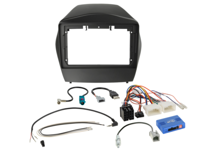 ACV 9 inch radio-inbouwkit voor Hyundai Tucson SWI/antenne/USB Pro – artikel 691143-94-1-6