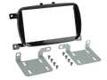 2-DIN radiokap Fiat 500 07/2015-08/2024 pianolak