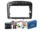 ACV 9 inch radio-inbouwkit voor Peugeot 308 2007-2015 piano zwart CAN Bus Pro – artikel 691041-90-1-1