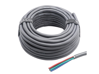 Terugslag 18-AWG multifunctionele kabel 4-draads, 30,4m