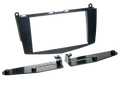 2-DIN radiokap Mercedes C-Klasse 2007-2011 zwart