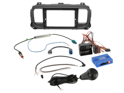 ACV 9 inch radio-inbouwkit voor Citroen/Opel/Peugeot/Toyota 40Pin SWI/USB/PDC Pro – artikel 691041-91-1-5