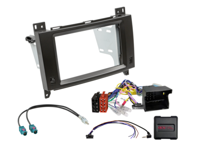 2-DIN bouwpakket Mercedes Vito 2014-2024 Quadlock LFB/antenne