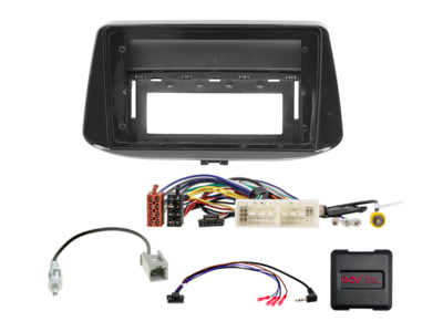 ACV 9 inch radio-inbouwkit voor Hyundai i30 (PED) 2016 - 2018 35Pin/38Pin SWI/antenne – artikel 691143-93-1-2