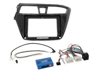 ACV 9 inch radio-inbouwkit voor Hyundai i20 (GB) 2014 - 2018 24Pin/18Pin SWI Pro – artikel 691143-90-1-3