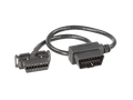 OBD-aansluiting verlengbus 90°>stekker OEM 30cm