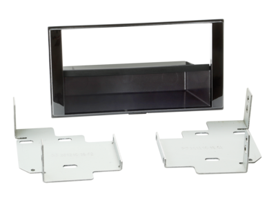 2-DIN radioframe met compartiment Nissan Micra/Note/Versa