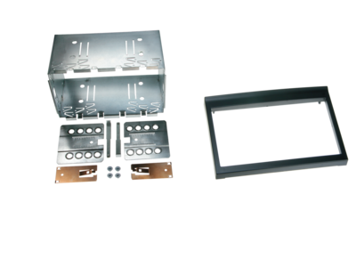 2-DIN radiokap Porsche 911(996)/Boxster(986) zwart
