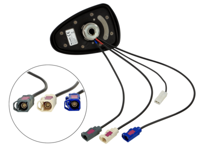 Dakantenne AM/FM DAB/DAB+ GNSS(GPS/GLONASS) Shark II