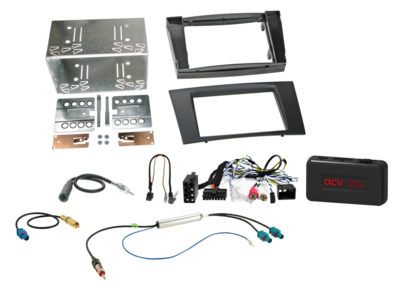 2-DIN Kit Mercedes CLS(C219)/E-Klasse(W211) LFB/Antenne/Versterker