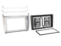 2-DIN radiokap VW Polo 04/2014-07/2017 zilver