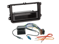 2-ISO-kit met compartiment Seat/Skoda/VW-voertuigen passief/antenne