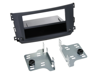 2-DIN radiodeksel met compartiment Smart ForTwo 2010-2015
