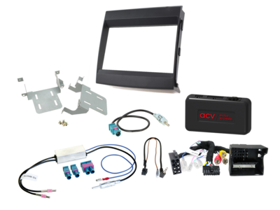 2-DIN kit Porsche Cayenne 2011-2017 LFB/Amp MOST zwart