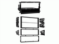 2-DIN radioframe met compartiment GM/Isuzu/Suzuki zwart