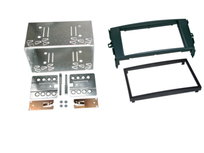 2-DIN radiokap Toyota Auris/Verso zwart
