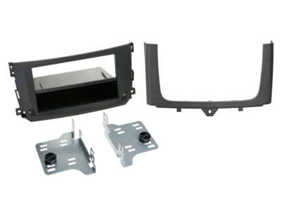 2-DIN radiokap met opbergvak Smart ForTwo OEM navigatie
