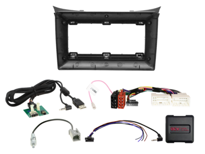 ACV 9 inch radio-inbouwkit voor Hyundai Elantra 2011 - 2015 24Pin/18Pin SWI/antenna/USB – artikel 691143-92-1-2