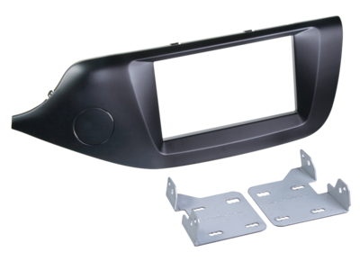 2-DIN radiokap Kia Cee'd/ProCeed 2012-2018 zwart LHD