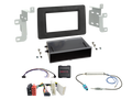2-DIN kit met compartiment Nissan/Opel/Renault analoge LFB/antenne