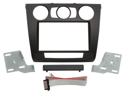 2-DIN radiopaneel BMW 1 Serie 2007-2013 handmatige airconditioning