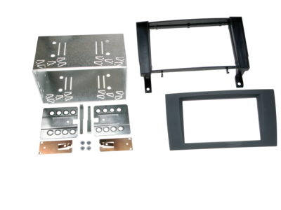 2-DIN radioframe Mercedes SLK(R171) 2004-2011 Rubber touch