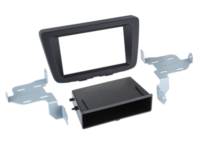 2-DIN radioframe met compartiment Suzuki Baleno 06/2016-07/2019
