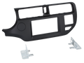 2-DIN radiokap Kia Rio (UB) 09/2011-01/2015 zwart LHD