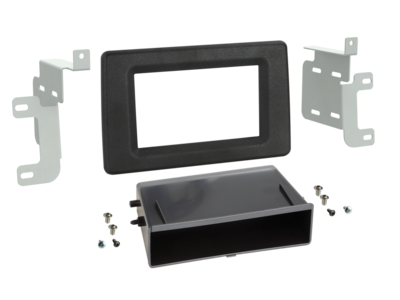 2-DIN radiokap met Opel Movano/Renault Master compartiment