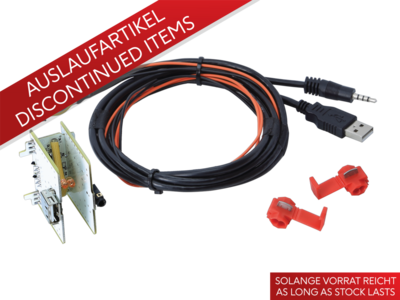 USB/AUX vervangingsbord Fiat 500L/Ducato