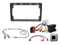 ACV 9 inch radio-inbouwkit voor Citroen/Fiat/Peugeot/Toyota zwart RD4 SWC