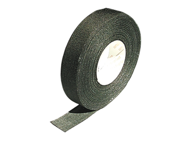Plakband textieltape 9mm x 25m zwart 10 rollen