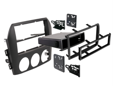 2-DIN radioframe met compartiment Mazda Miata/MX-5 2005-2009