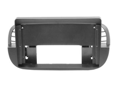9" radiokap Fiat 500 10/2007-07/2015 zwart