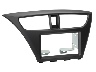2-DIN radiokap Honda Civic 02/2012-02/2018 zwart