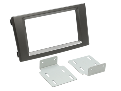 2-DIN radiokap Iveco Daily 2006-2014 donkergrijs