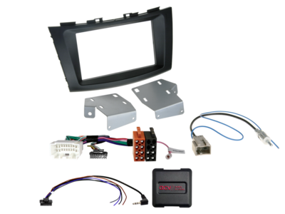 2-DIN bouwpakket Suzuki Swift(FZ/NZ) 09/2010-04/2017 LFB/antenne