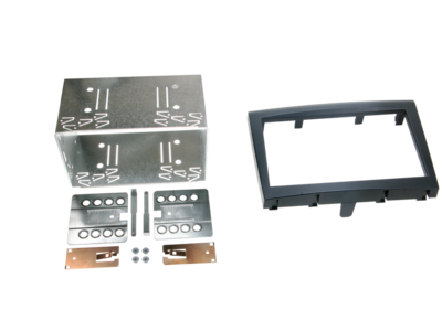 2-DIN radiokap Porsche 911/Boxster/Cayman zwart