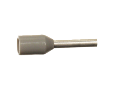 Adereindhulzen grijs 4,0 mm² (100 stuks)