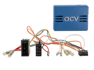 ACV stuurwielbedieningsinterface voor Alfa Romeo, Citroën, Fiat, Ford, Opel en Peugeot