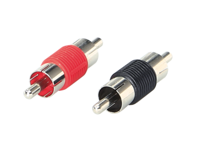 RCA-connector (m)>(m) 1 x rood / 1 x zwart