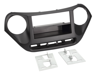 2-DIN radiokap met compartiment Hyundai I10 2013-2019