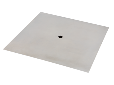 Antenne montagebeugel 400mmx400mmx1mm RVS V2A